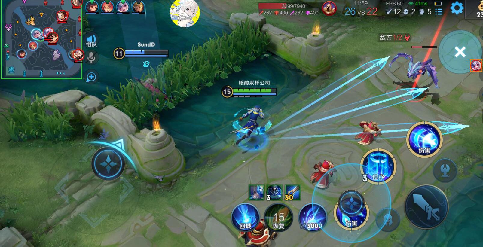 王者荣耀巅峰王者辅助科技